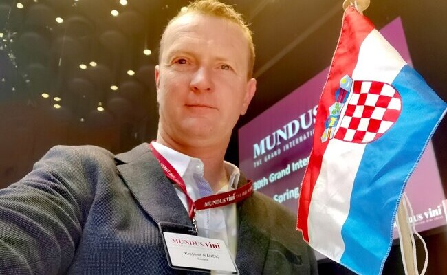 Krešimir Ivančić na Mundus Vini 