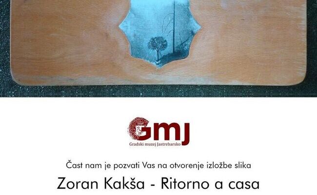 Zoran Kakš pod nazivom „Ritorno a casa“