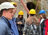 Studenti ALU obišli radove na obnovi dvorca